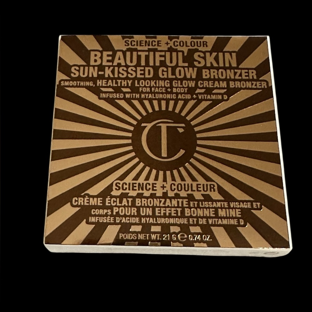 Charlotte Tilbury Beautiful‎ Skin Sun Kissed Glow Bronzer 2 MEDIUM NEW - Picture 2 of 12